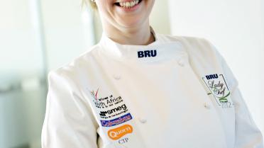 Lisa Calcus van "Les Gribaumonts" is de BRU Ladychef of the Year 2012