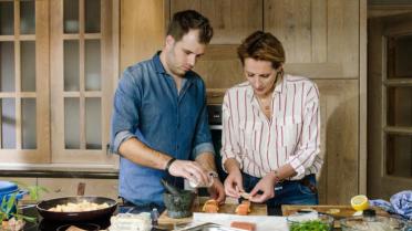 Feestelijk paasmenu in de keuken van Niels Albert