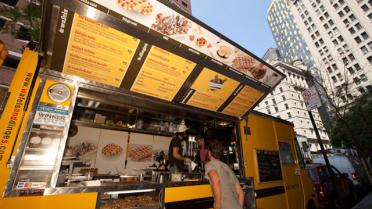 New Yorkers smullen van Belgische wafels