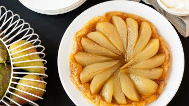 Tarte tatin met peren