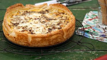 Quiche met zeevruchten