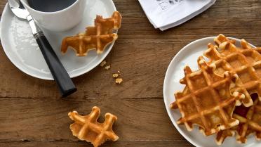 Wafeltjes voor bij de koffie