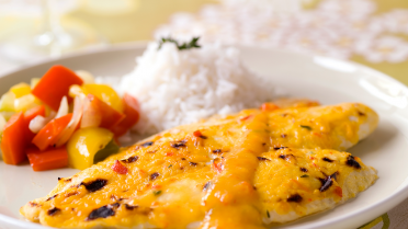 Mango tilapia uit de Caraïben