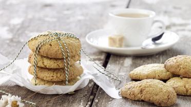 Boterkoekjes met Matcha en witte chocolade