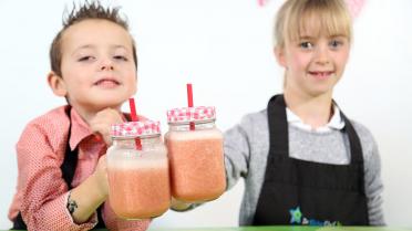 De Kleine Chefs: kabouterbier met aardbei, banaan en perensap