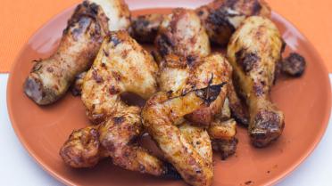 Gemarineerde chicken wings 'sweet & hot'