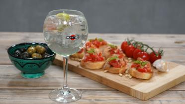 Martini e tonic, voor wie eens iets anders wil dan de gin tonic