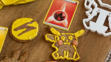 Pokemon Parmezaan cookies