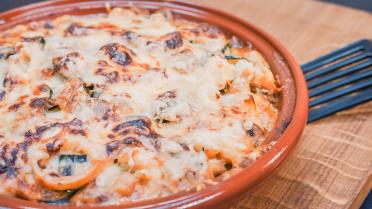 Lasagne met zeevruchten
