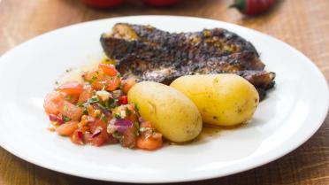 Blackened redfish à la Pascal