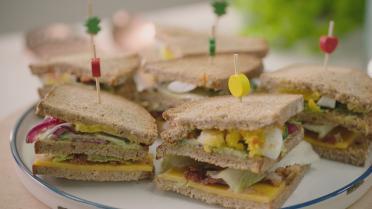 Open keuken met Sandra Bekkari: Club sandwich deluxe