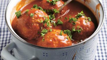 Balletjes in tomatensaus