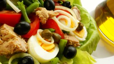 De echte salade Niçoise