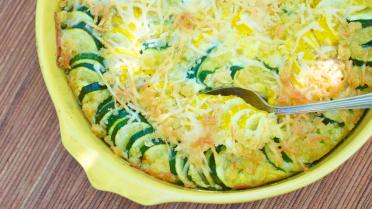 Gratin van courgettes