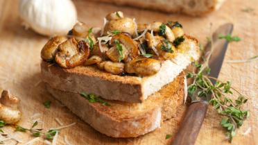 Toast champignon