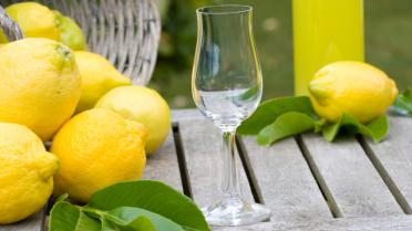 Limoncello met spumante