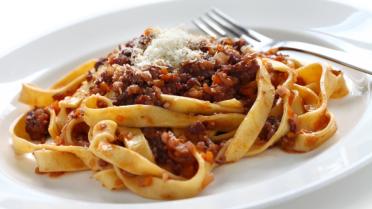 Tagliatelle al ragu bolognese 