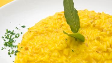 Risotto met saffraan