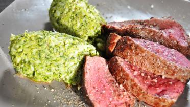 Tournedos van rundvlees en broccoli