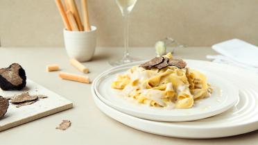 Pasta met verse truffel