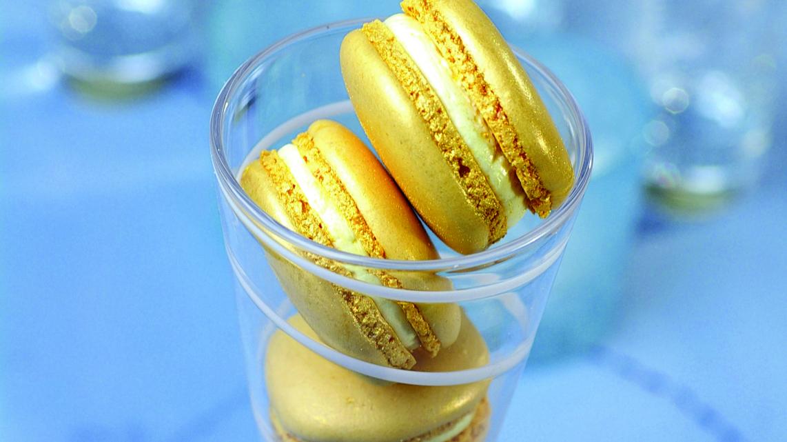 Macarons met champagne