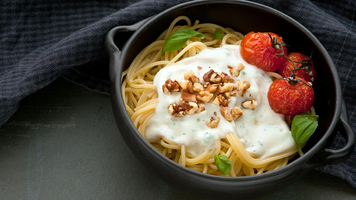 Pasta skinny Alfredo