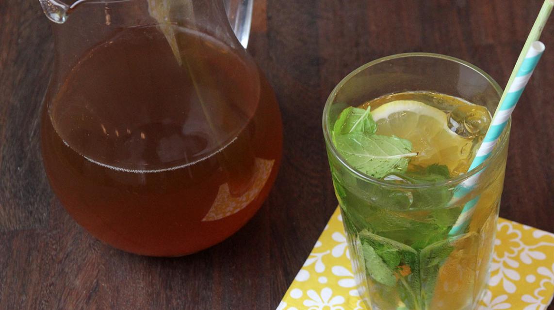 Homemade icetea