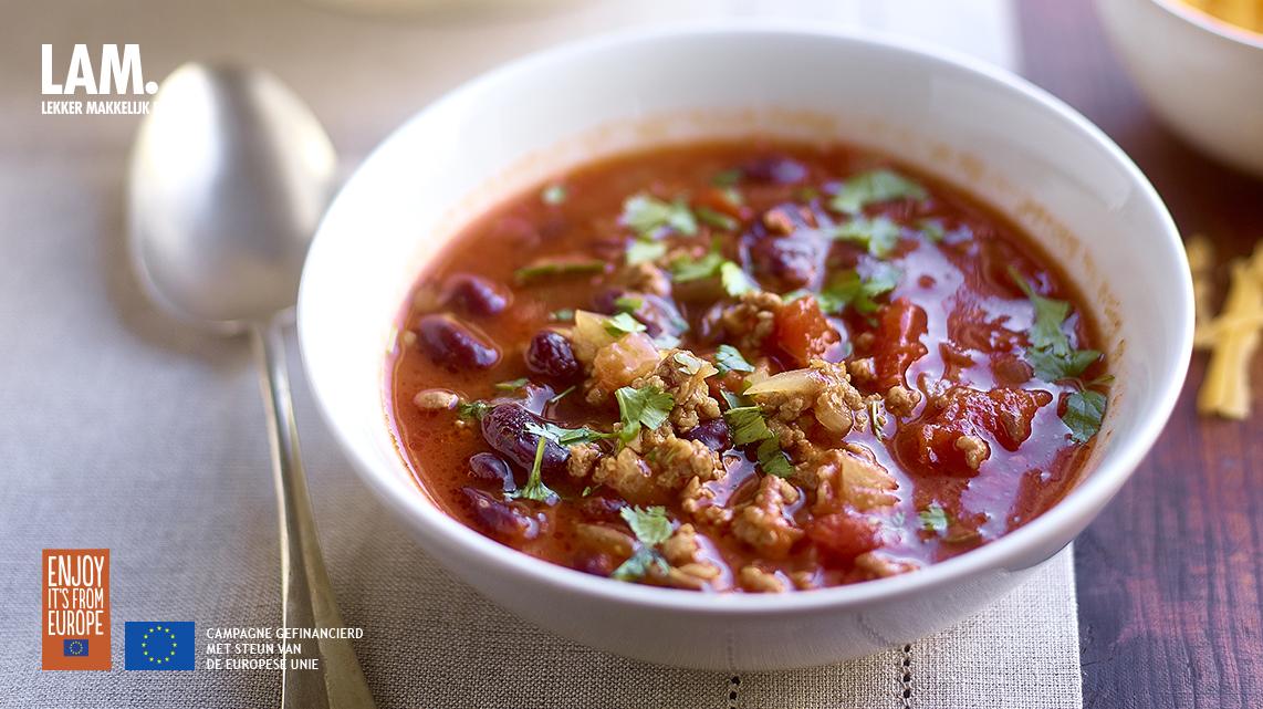 Chili con carne met lamsvlees