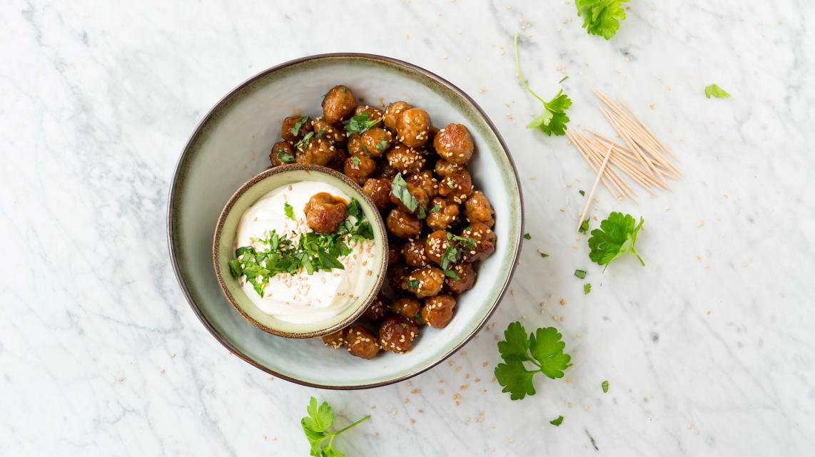 Libanese balletjes met yoghurtsaus van Bieke en Erik