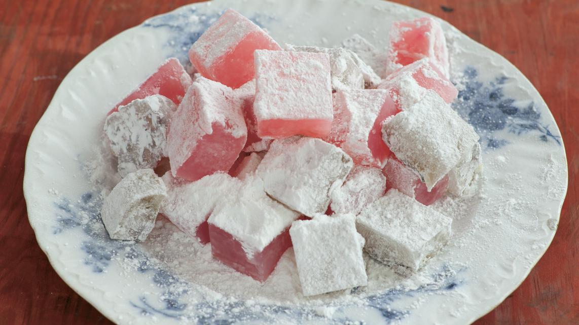Roze Turks fruit