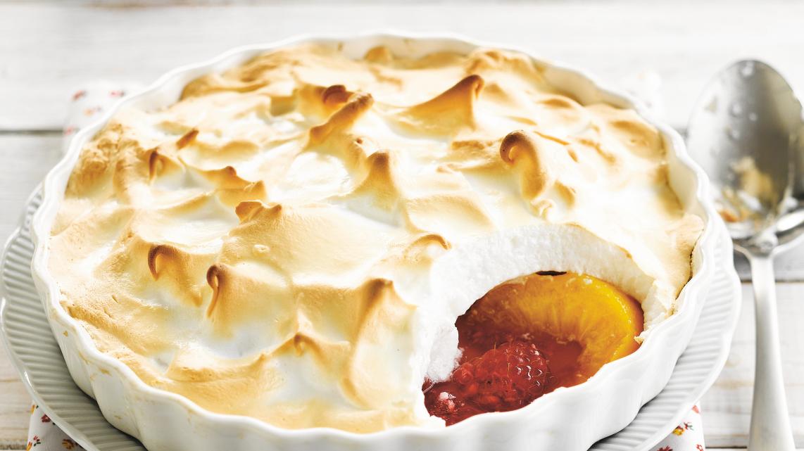 Perzikmeringue