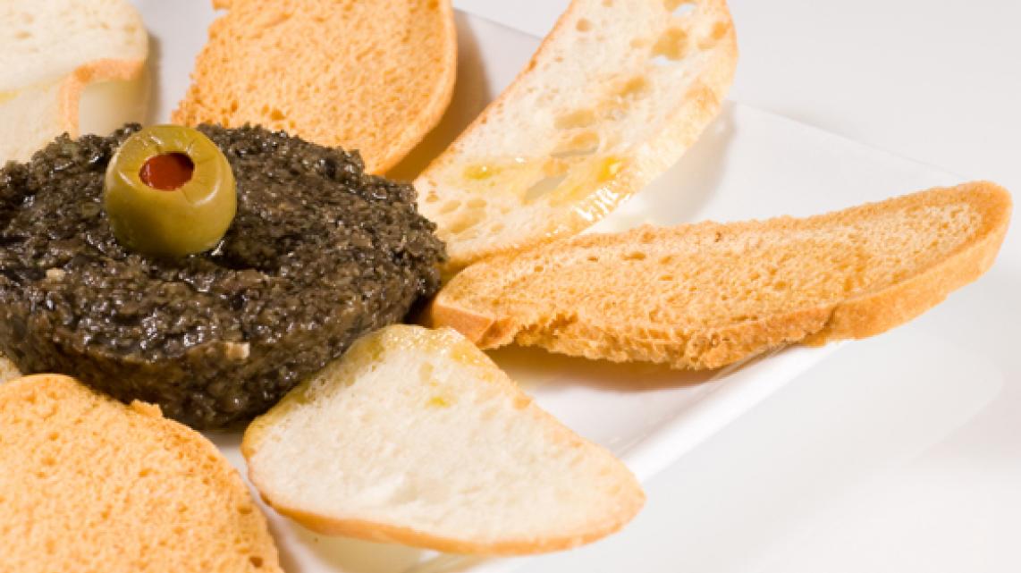 Zwarte tapenade